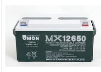 MX12650 12v65ah  UNION 蓄電池